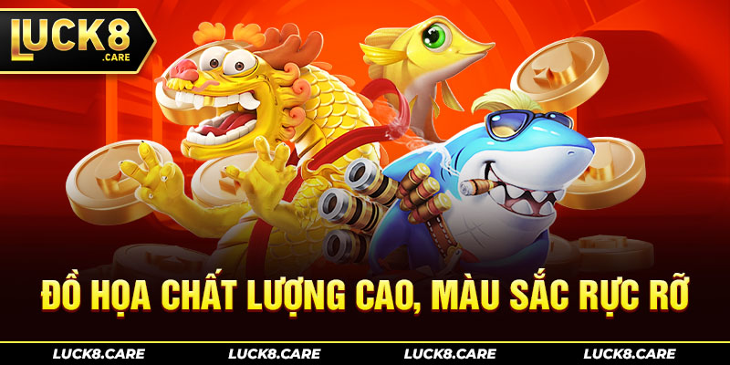 Đồ họa tại Luck8.care chất lượng cao, màu sắc rực rỡ